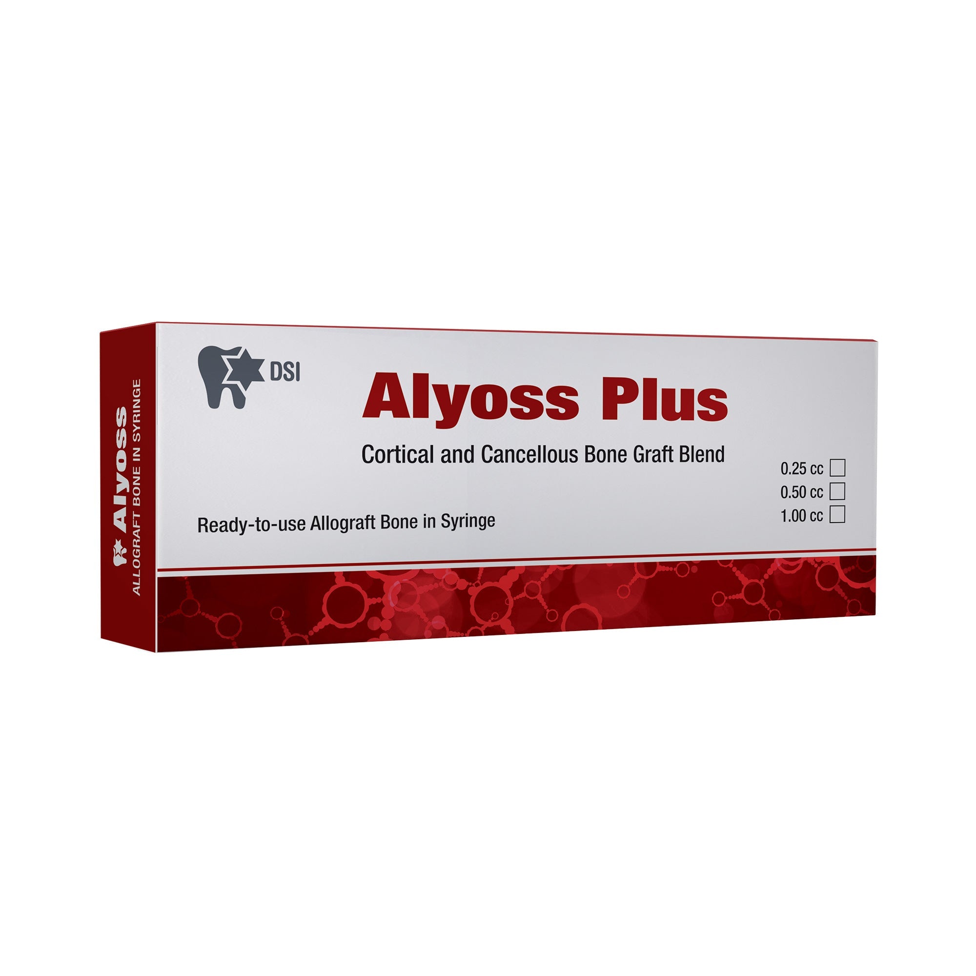 DIP Alyoss Natural Allograft Cancellous Cortical Bone Graft Material In Syringe