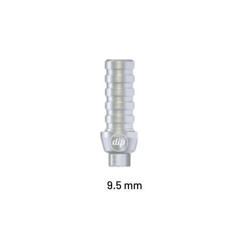 Straight Temporary Titanium Abutment for Internal Hex RP 3.5