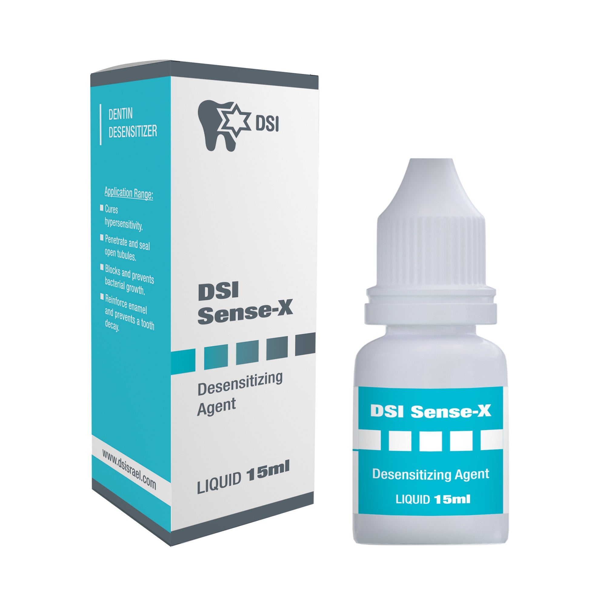 DIP Sense-X Desensitizer Reducing Teeth Sensitivity (Pain Relief) 15 ml (0.5oz)