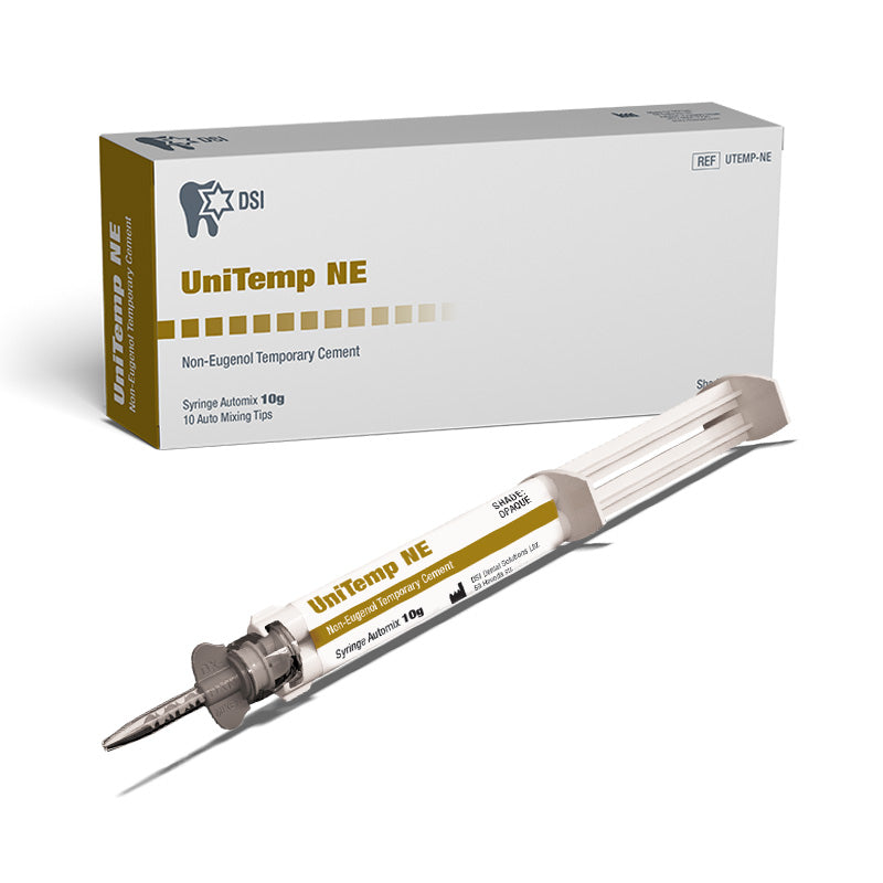 DIP UniTemp NE Non-Eugenol Temporary Cement Automix Syringe 10g