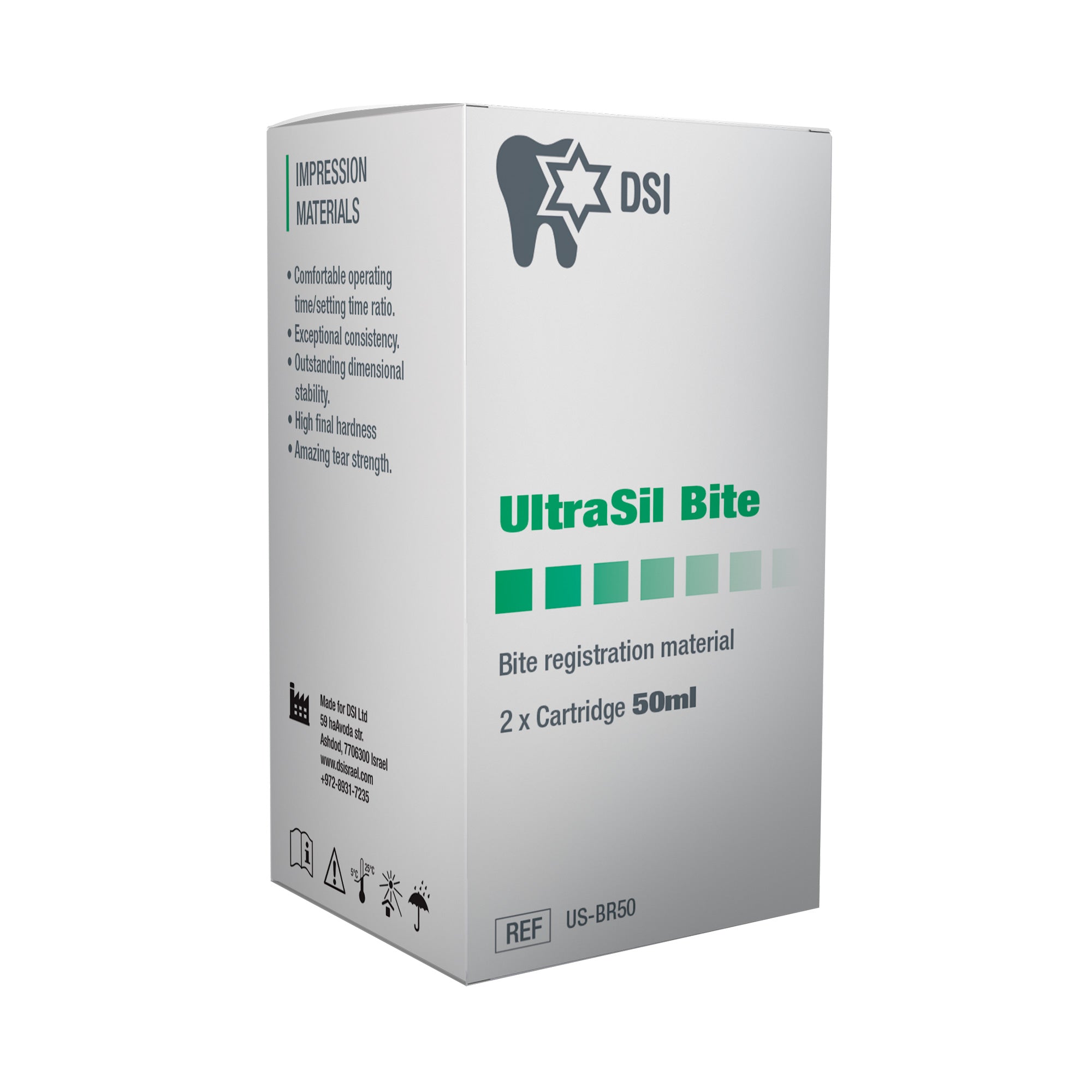 DIP Ultrasil Bite Regestration Material For Impression Taking 2x50ml