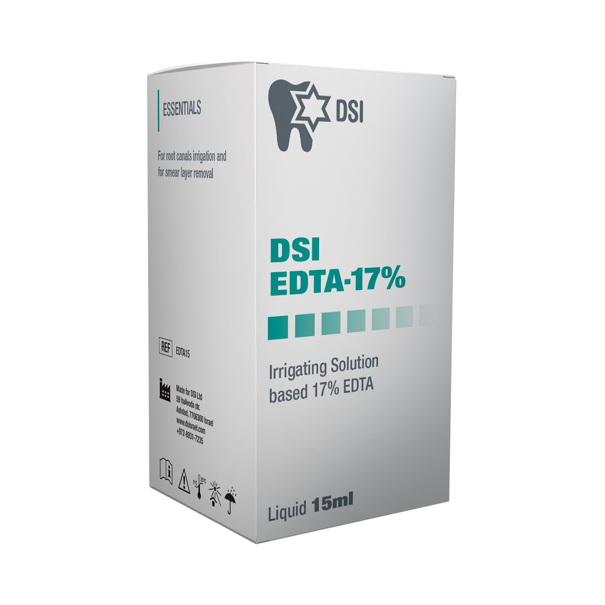 DIP EDTA 17% Solution Chelating & Decalcification Liquid For Root Canals