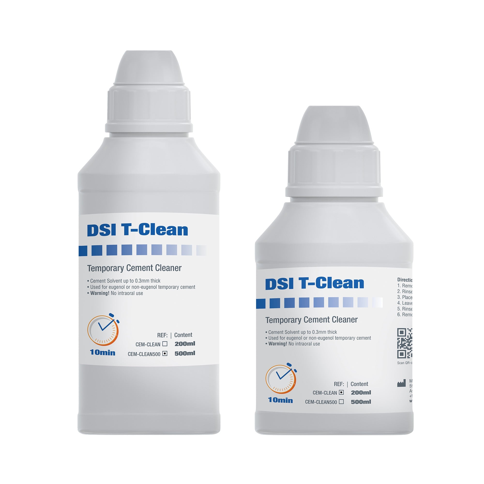 T-Clean Dental Cement Temporary Cement Solvent 200/500ml