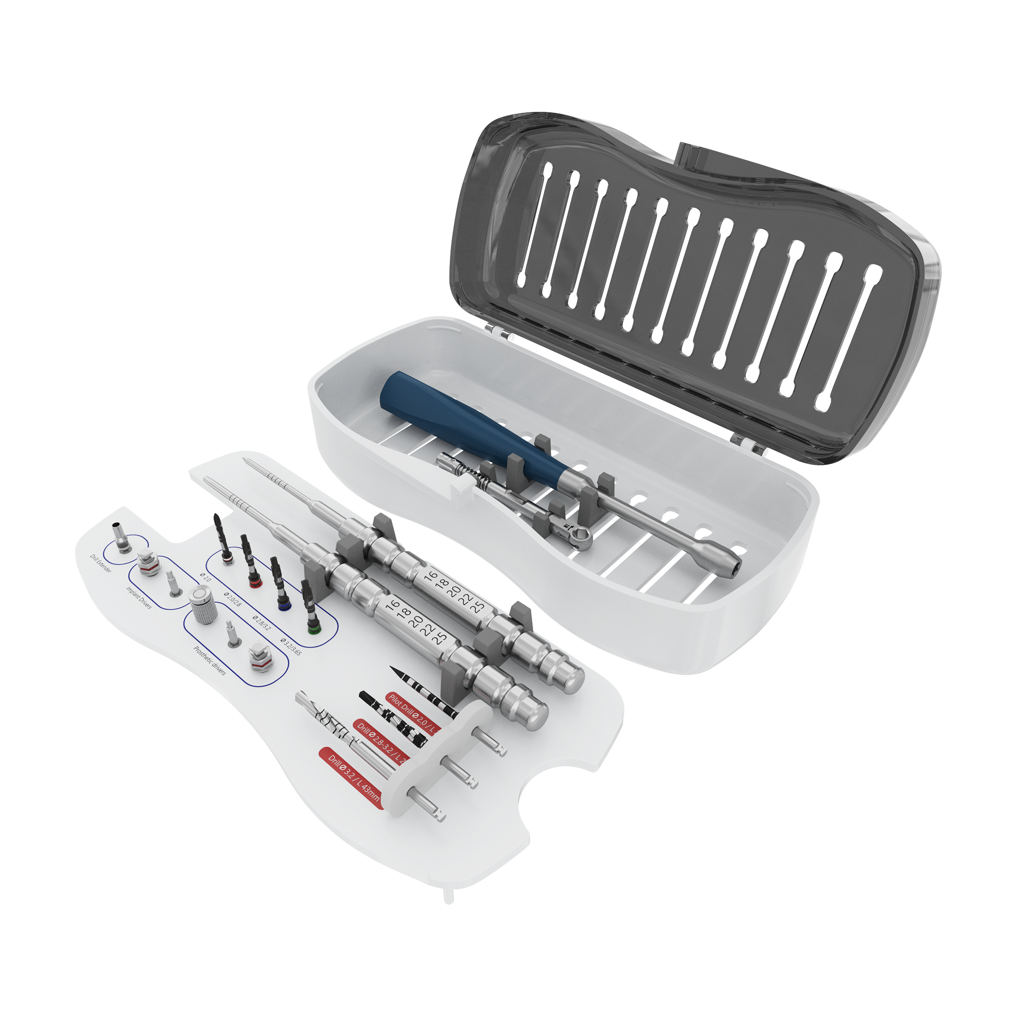 DIP SK-DSY Grip Ptery Surgical Kit For Implant Installation