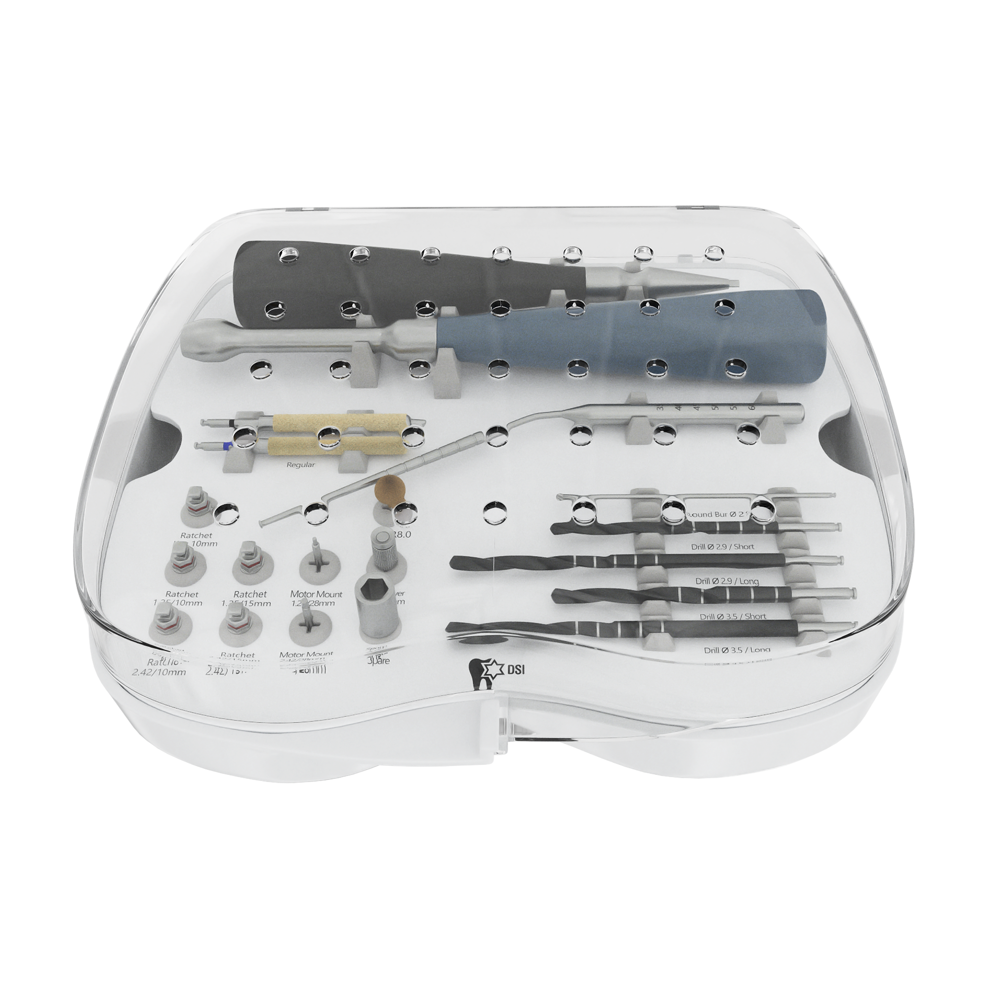 DSI SK007 Zygo Surgical Kit Tools and Drills Zygomatic Implant Installation