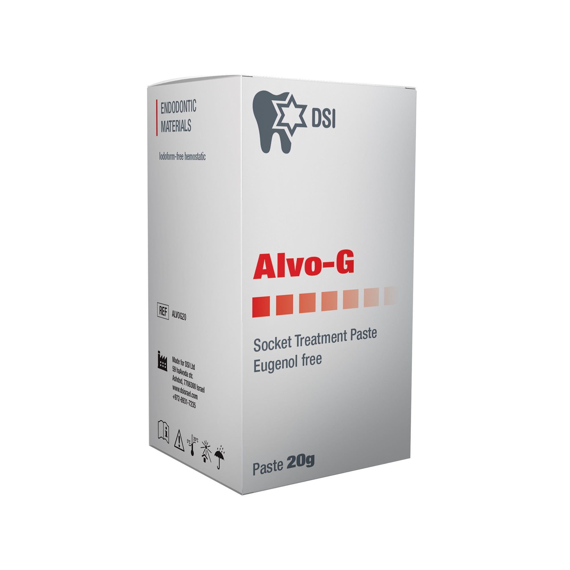 DSI Alvo-G For Post-Extraction Dressing