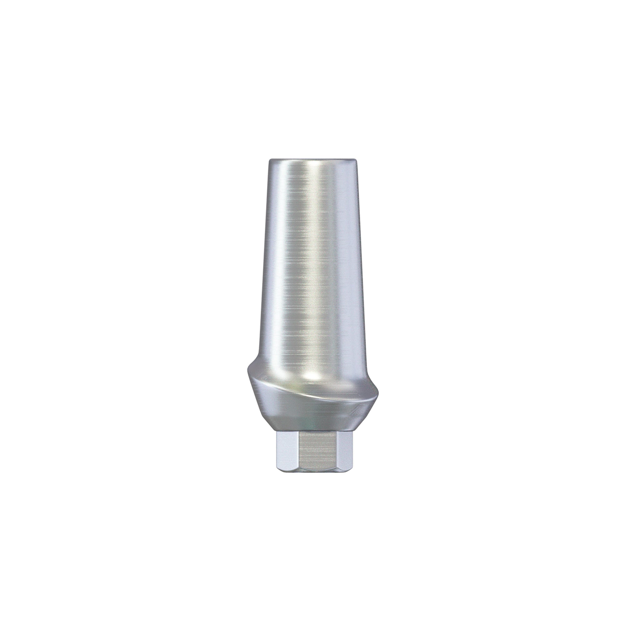 DIP Titanium Anatomic Straight Abutment Ø5.2mm - Internal Hex Ø2.42mm