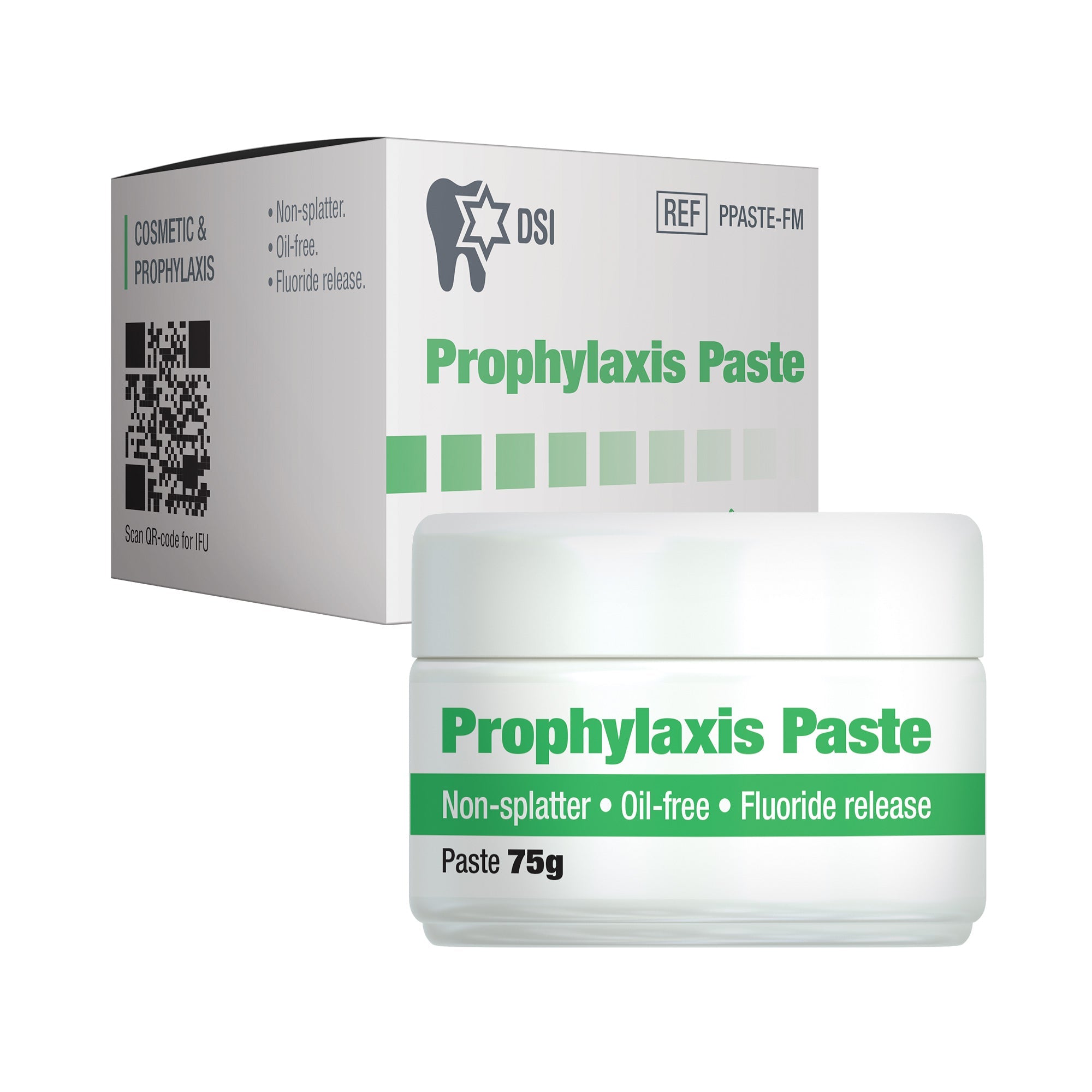 DIP Prophylaxis Abrasive Paste For Polishing After Scaling Mint 75g