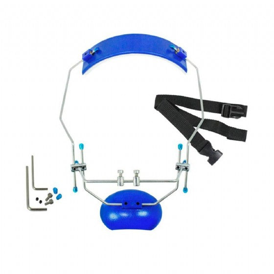 Stainless steel reverse-pull protraction facemask headgear