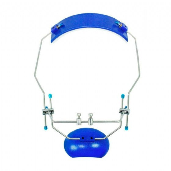 Stainless steel reverse-pull protraction facemask headgear