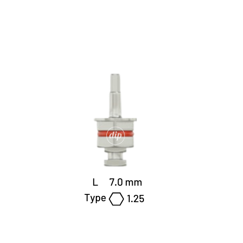 Prosthetic Screwdriver for Ratchet - 1.25 mm Hex