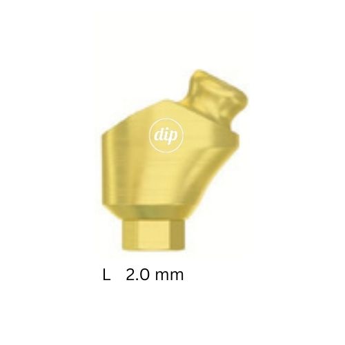 18° Angled dip-Lock™ Overdenture Attachment for Internal Hex RP 3.5