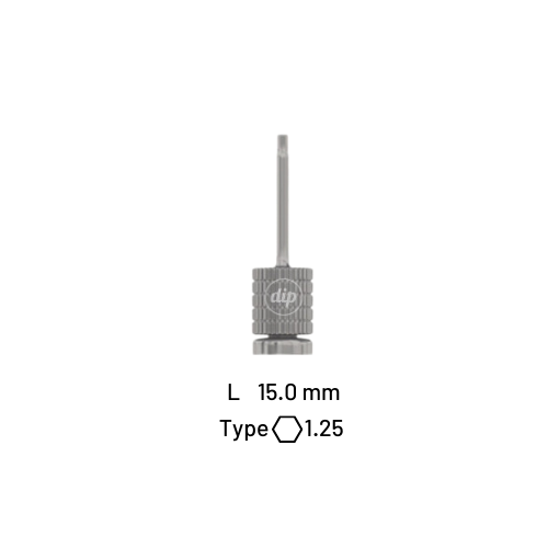 Manual Screwdriver for Prosthetics - 1.25 mm Hex