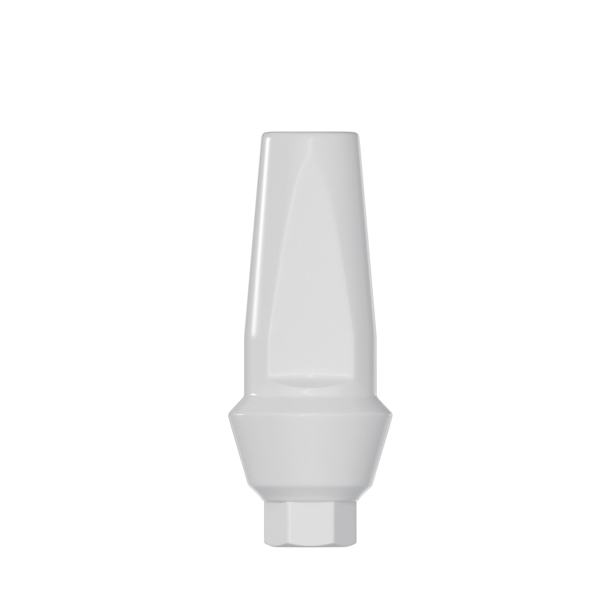 DIP Temporary Straight PEEK Abutment 4.8mm - Internal Hex Ø2.42mm