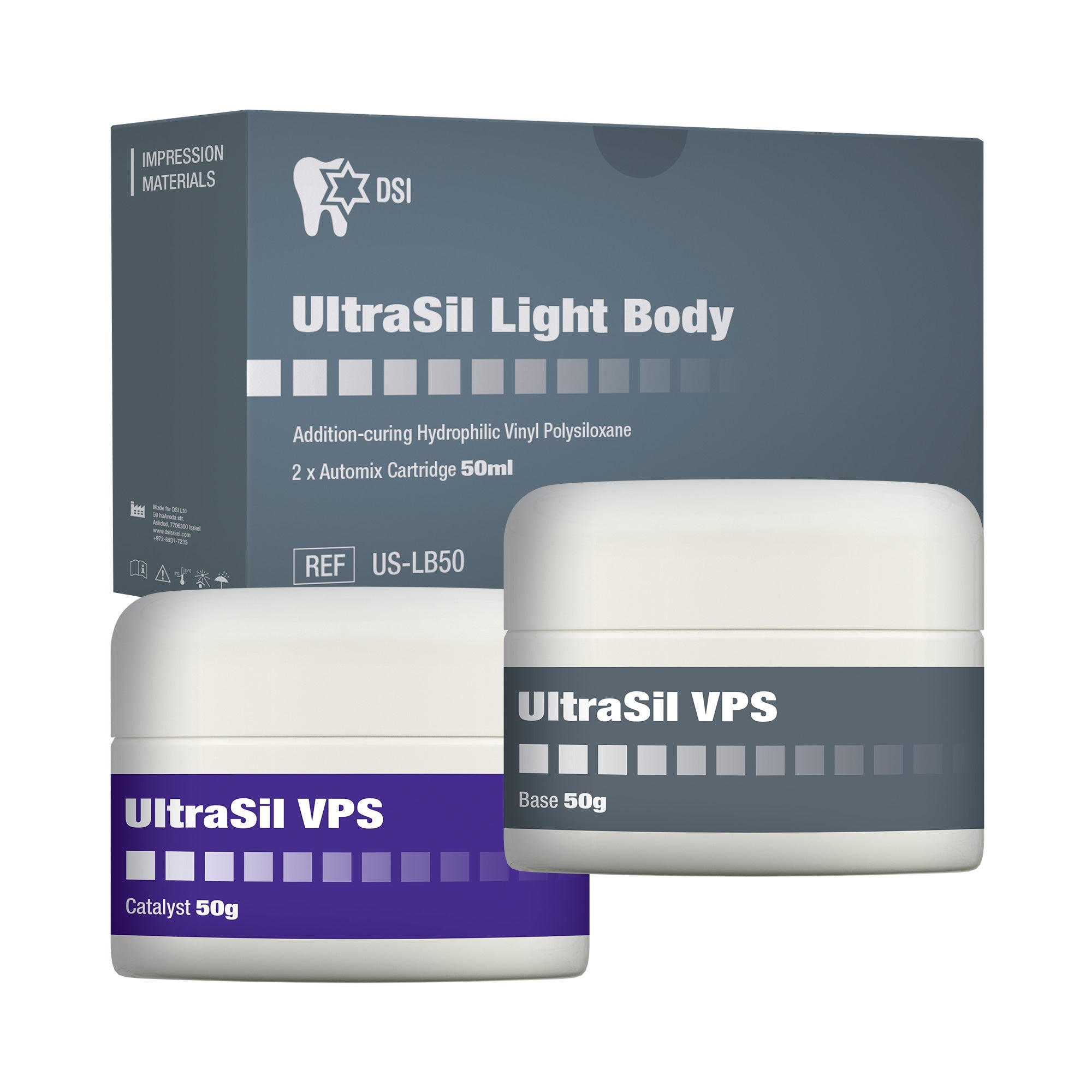 DIP UltraSil VPS Putty Introduction Kit 50ml Base + 50ml Catalyst