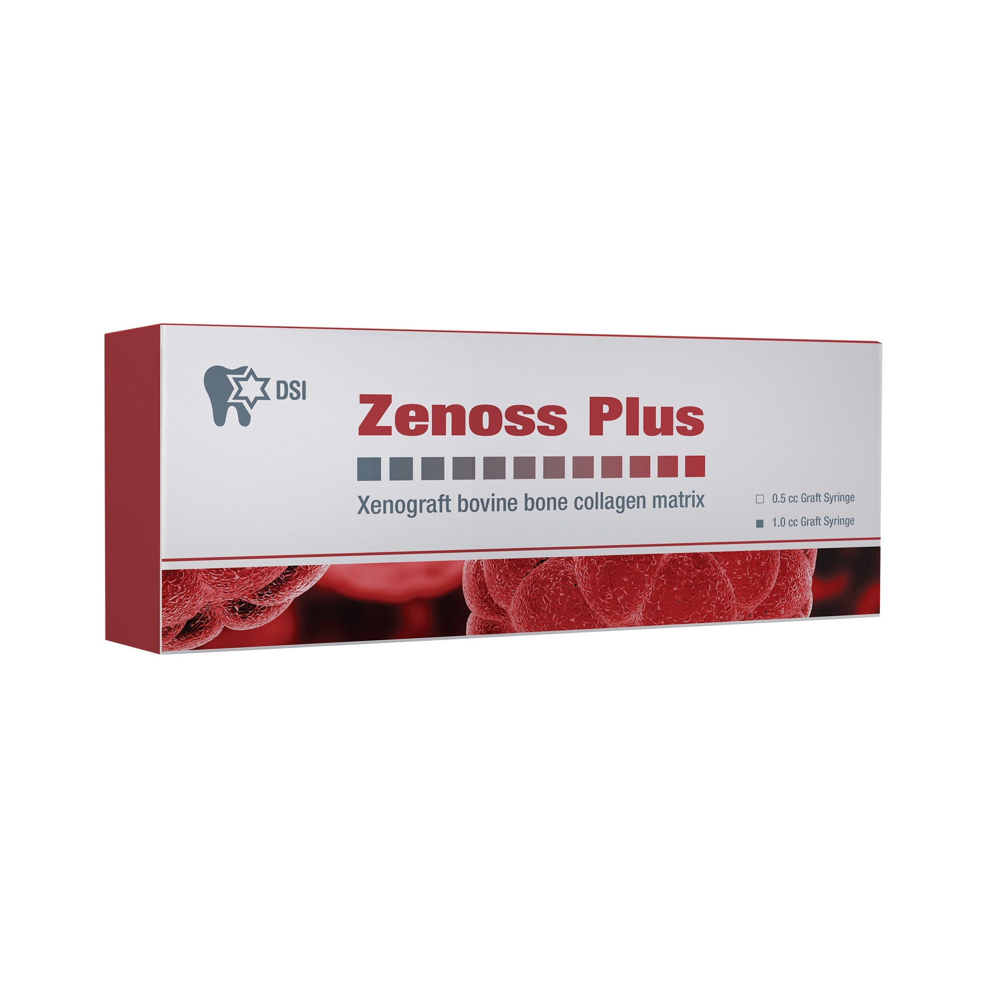 DIP Zenoss Bovine Natural Bone Graft Cortical-Cancellous Mix In Syringe