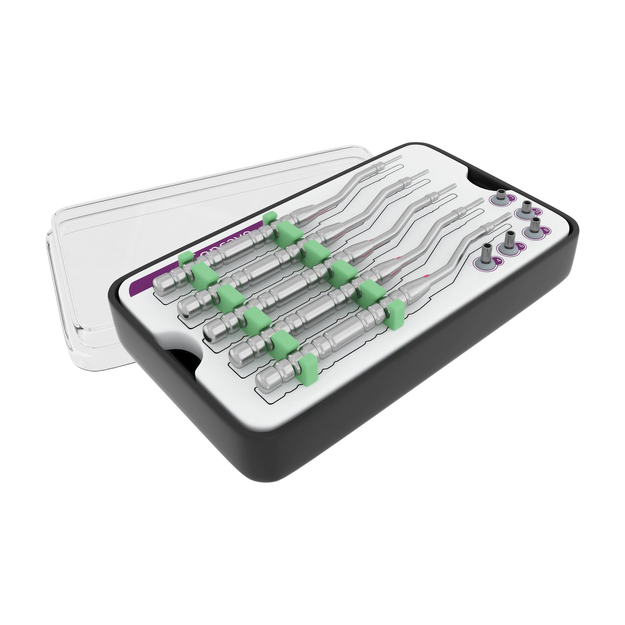 DIP Osteotome S-Kit For Bone Condensing and Sinus Lifting