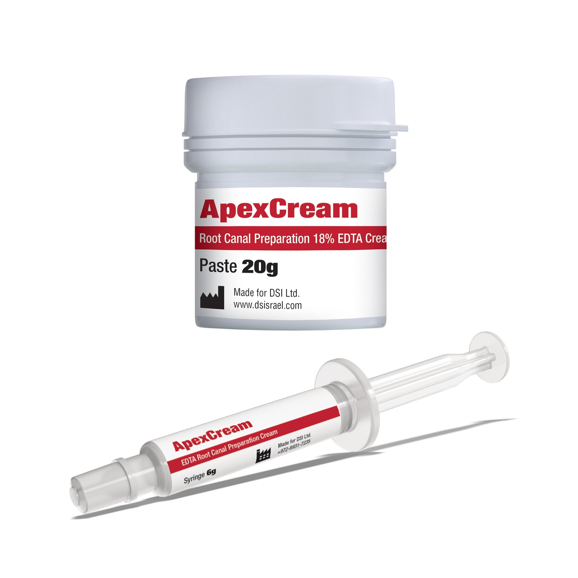 DIP ApexCream EDTA Cream 18% Smear Chelating Agent For Root Canal