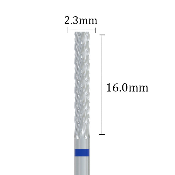 Wilson Cross Cut Straight Cylinder Standard Carbide Bur - 16.0mm