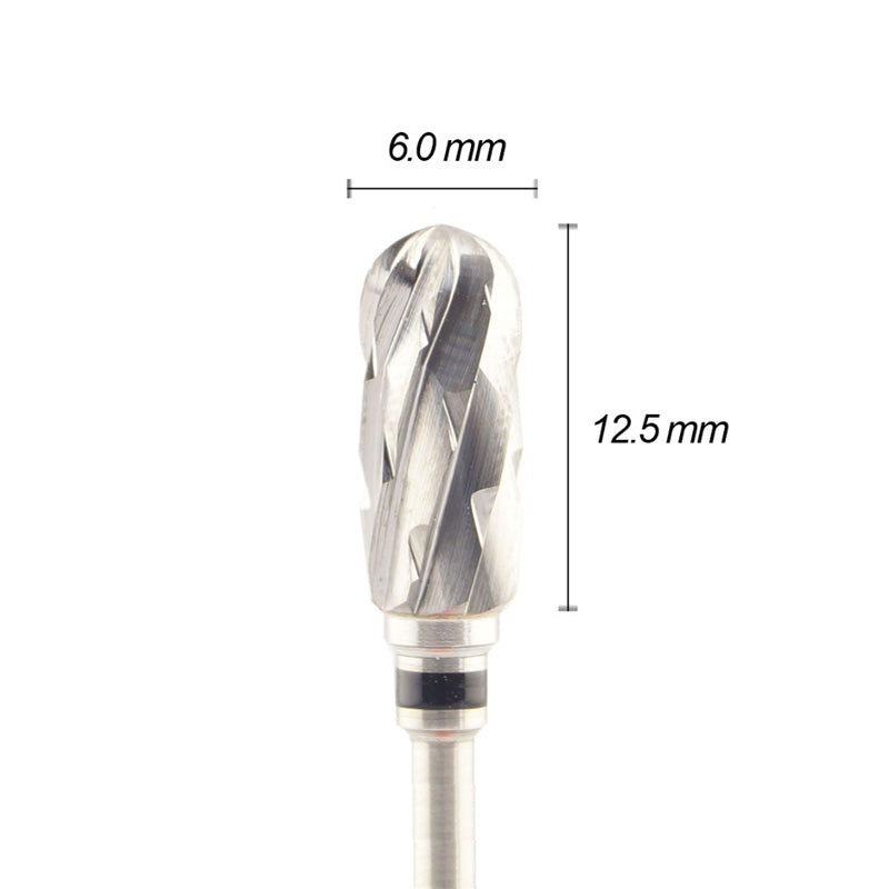 Wilson Cross Cut Barrel Super Coarse Carbide Bur - 12.5mm