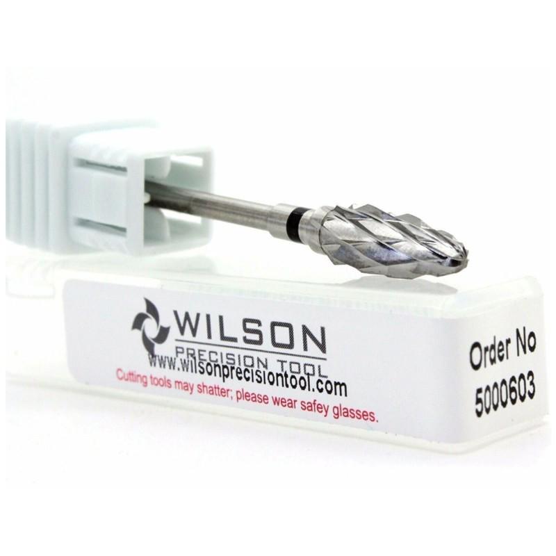 Wilson Cross Cut Flame Super Coarse Carbide Bur - 14.5mm