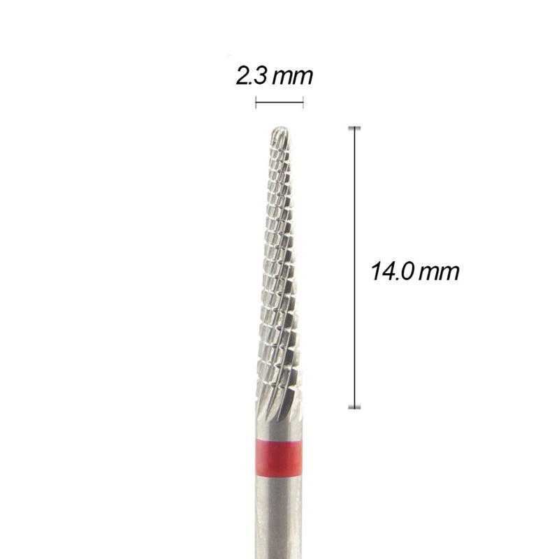 Wilson Spiral Cut Cone Fine Carbide Bur - 14.0mm