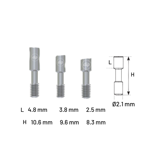 Fixation Screw for Angled Ti-Base