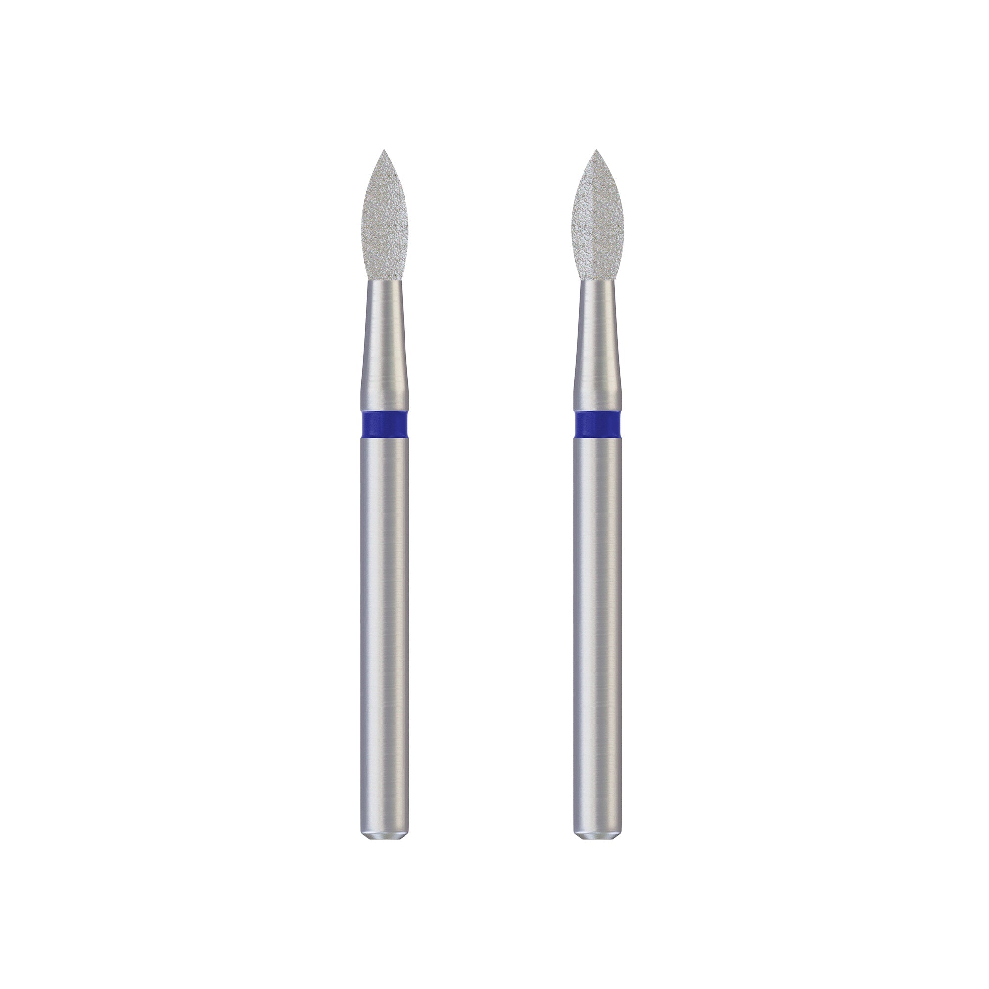 DIP Dental Diamond Bur Cylindrical Torpedo  (ISO-539) 24mm