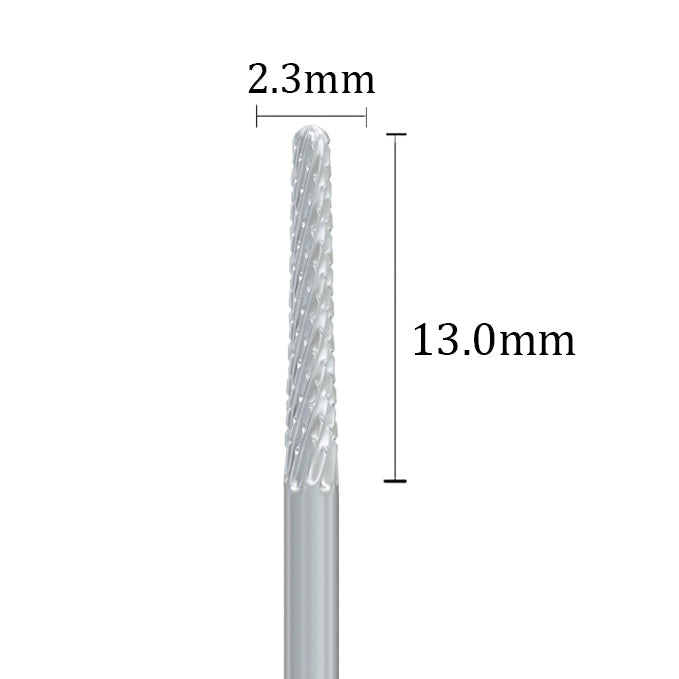 Wilson Cross Cut Cone Coarse Carbide Bur - 13.0mm