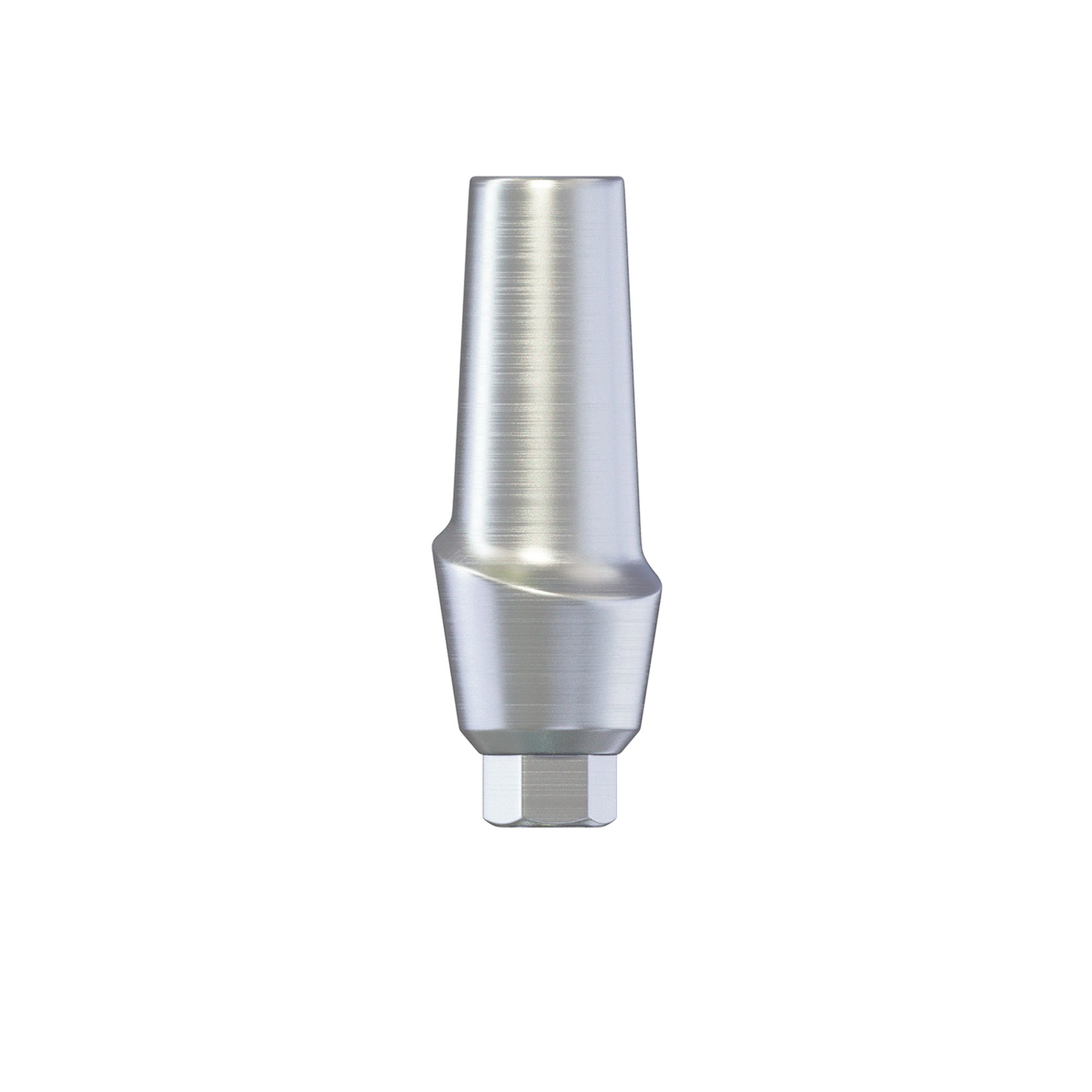 DIP Titanium Anatomic Straight Abutment Ø5.2mm - Internal Hex Ø2.42mm