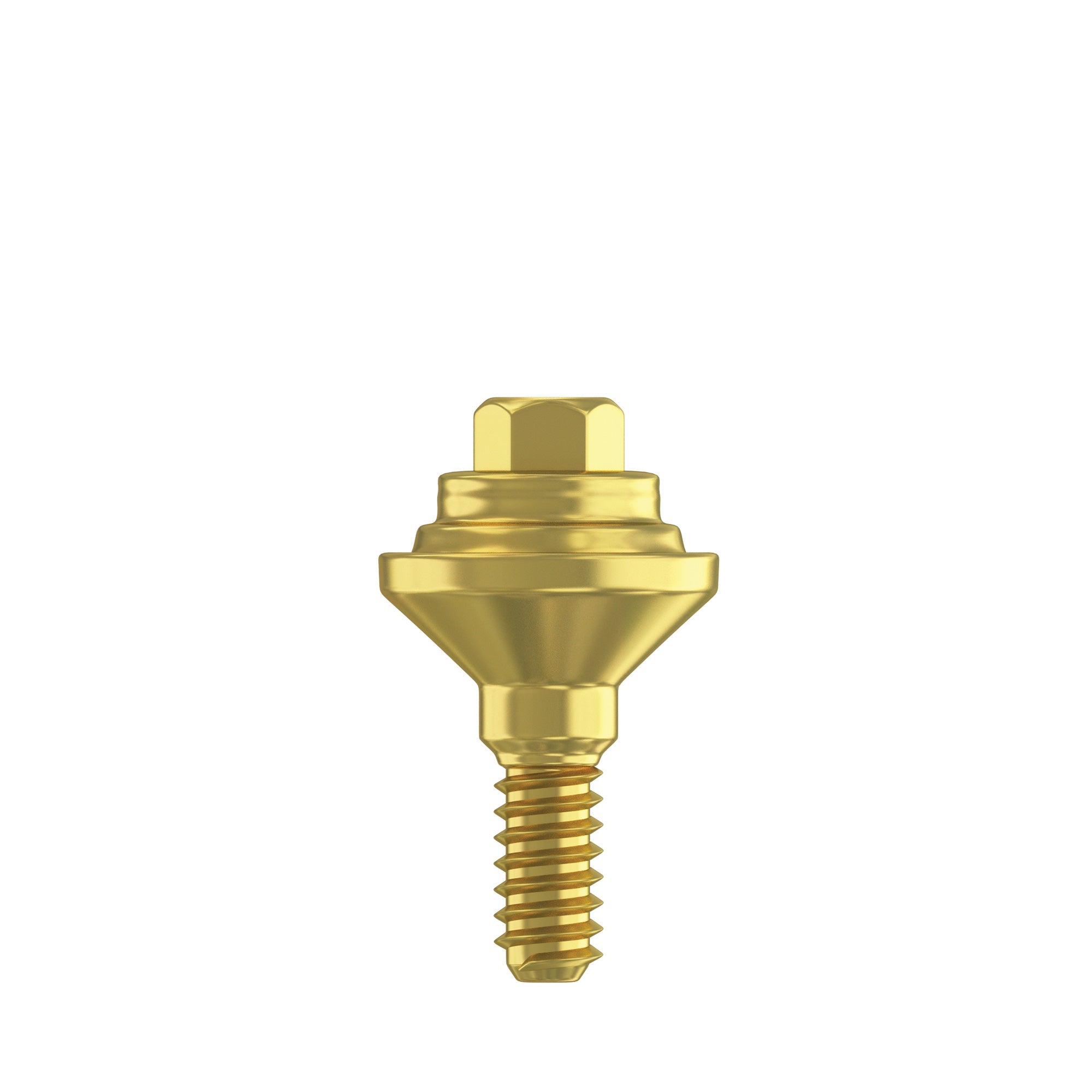 DIP Narrow Premium Straight Multi Unit Abutment Top Hex (M1.4) 4.9mm - Internal Hex Ø2.00mm