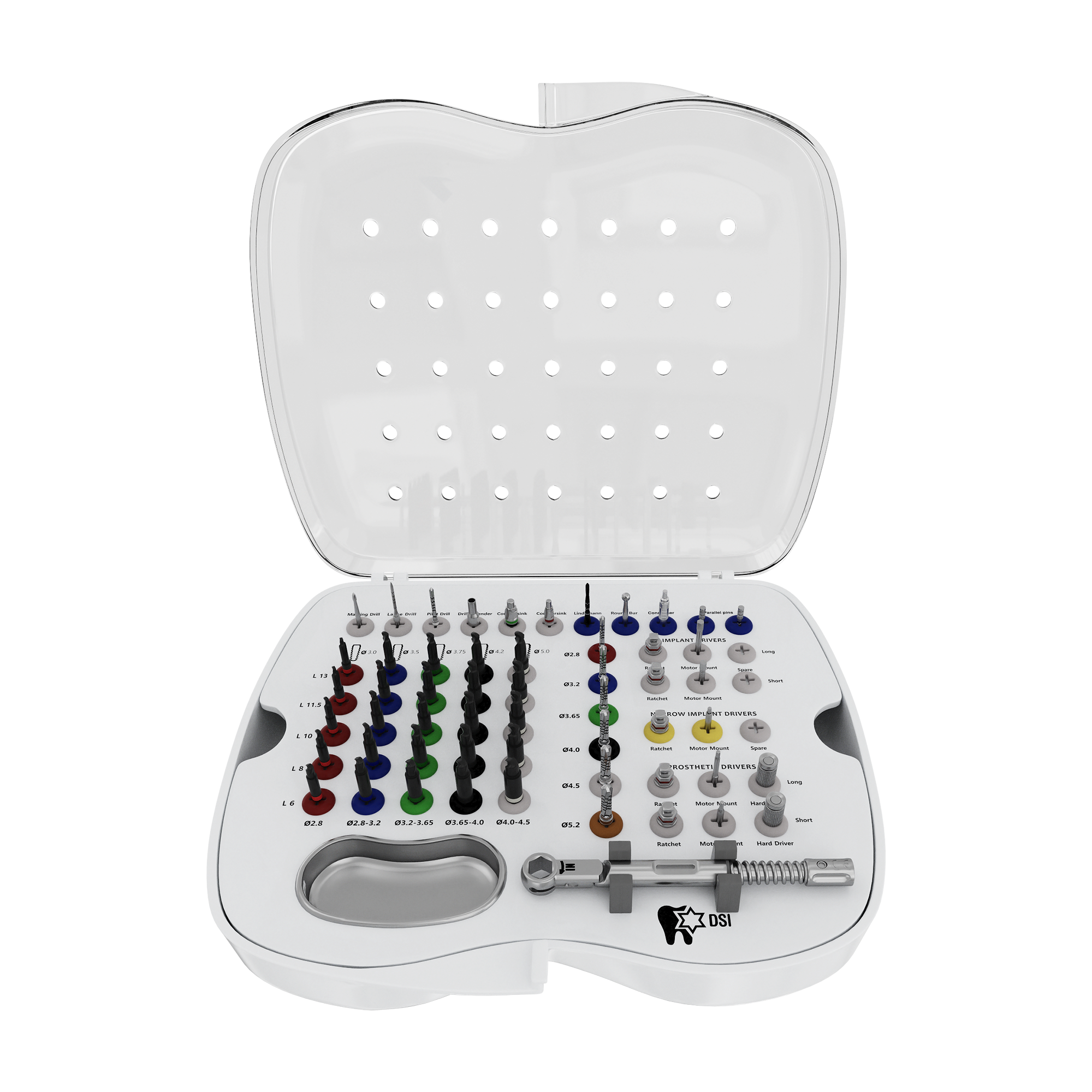 DIP SK006 Professional Surgical Kit For Advanced Implant Maxillo-fascial Treatment