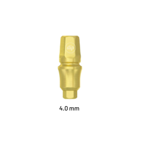 Straight Transfer-Abutment - Concave Profile for Internal Hex RP 3.5