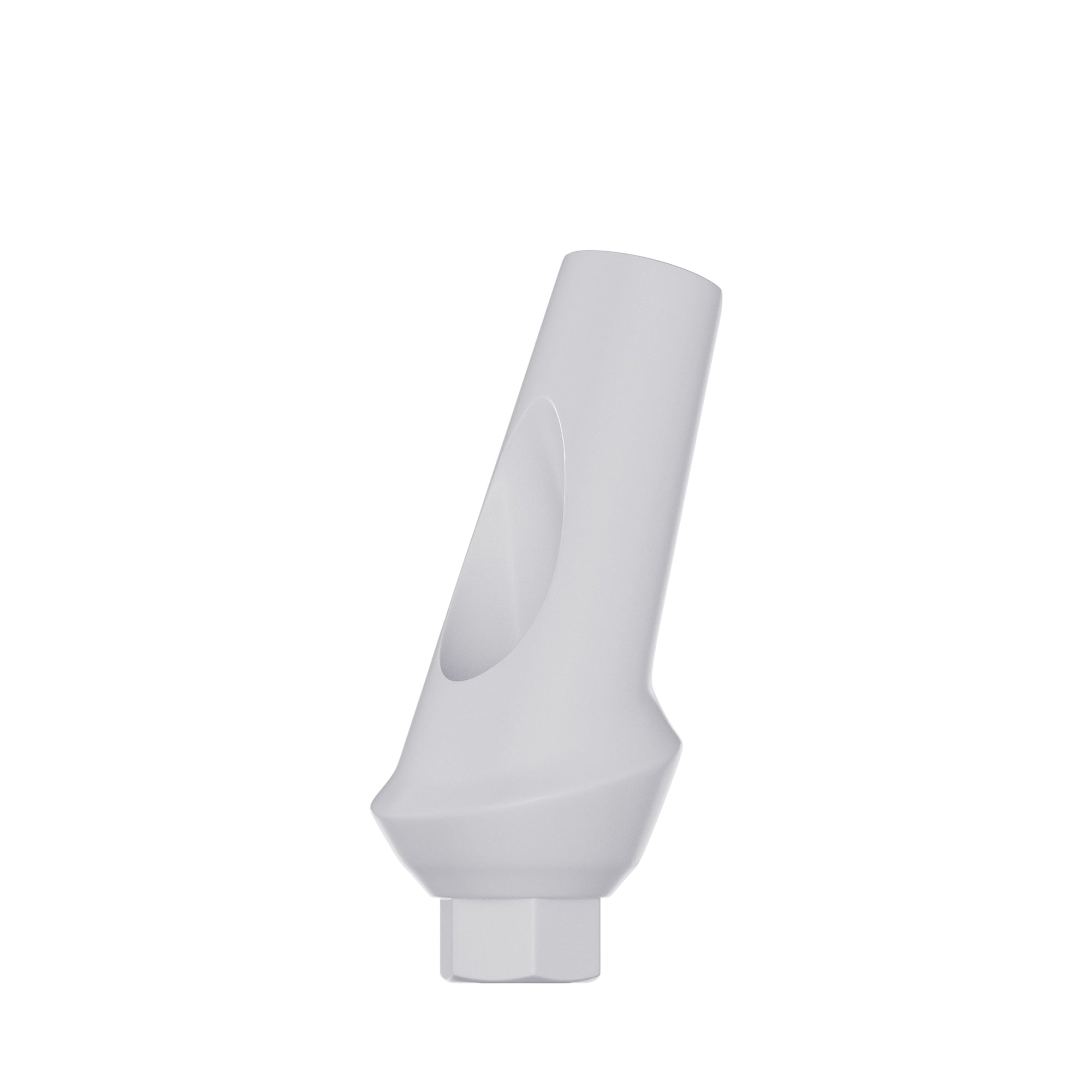 DIP Temporary Angulated 15° PEEK Abutment 5.2mm - Internal Hex Ø2.42mm