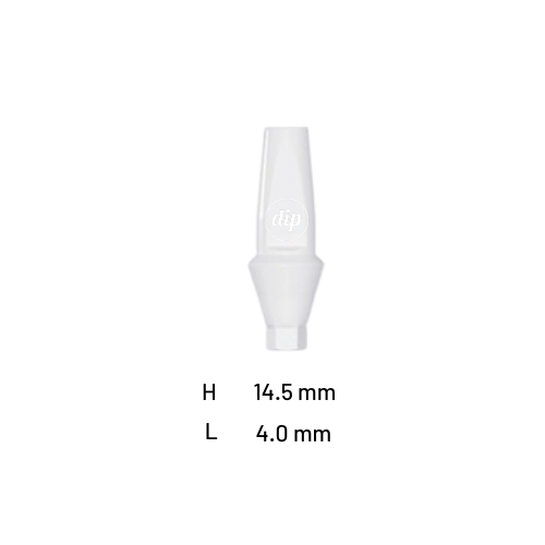 Straight Anatomic Peek Abutment for Nobel Active® NP 3.5