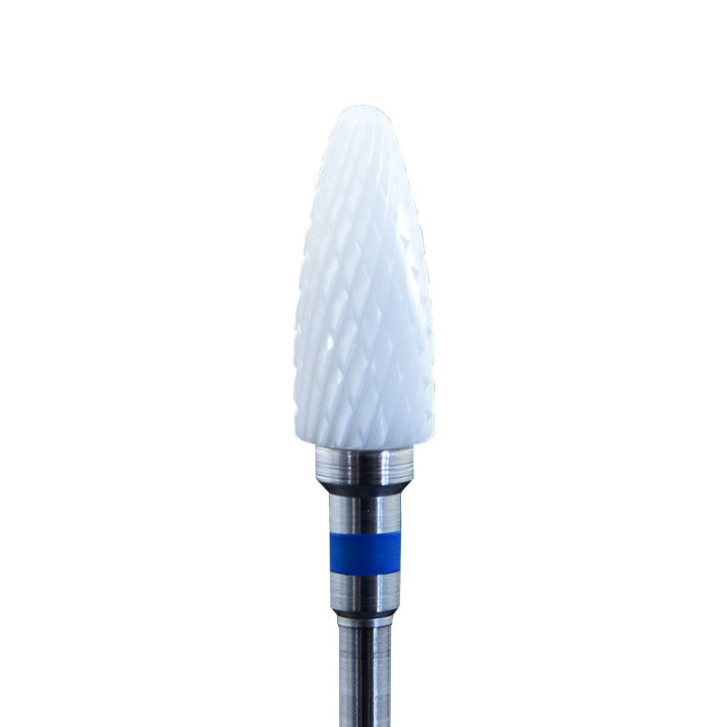 Wilson Zirconia  Cross Cut Bullet standard Carbide Bur - 14.5mm