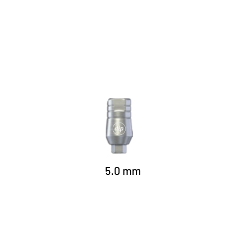 Straight Titanium Abutment for Internal Hex RP 3.5