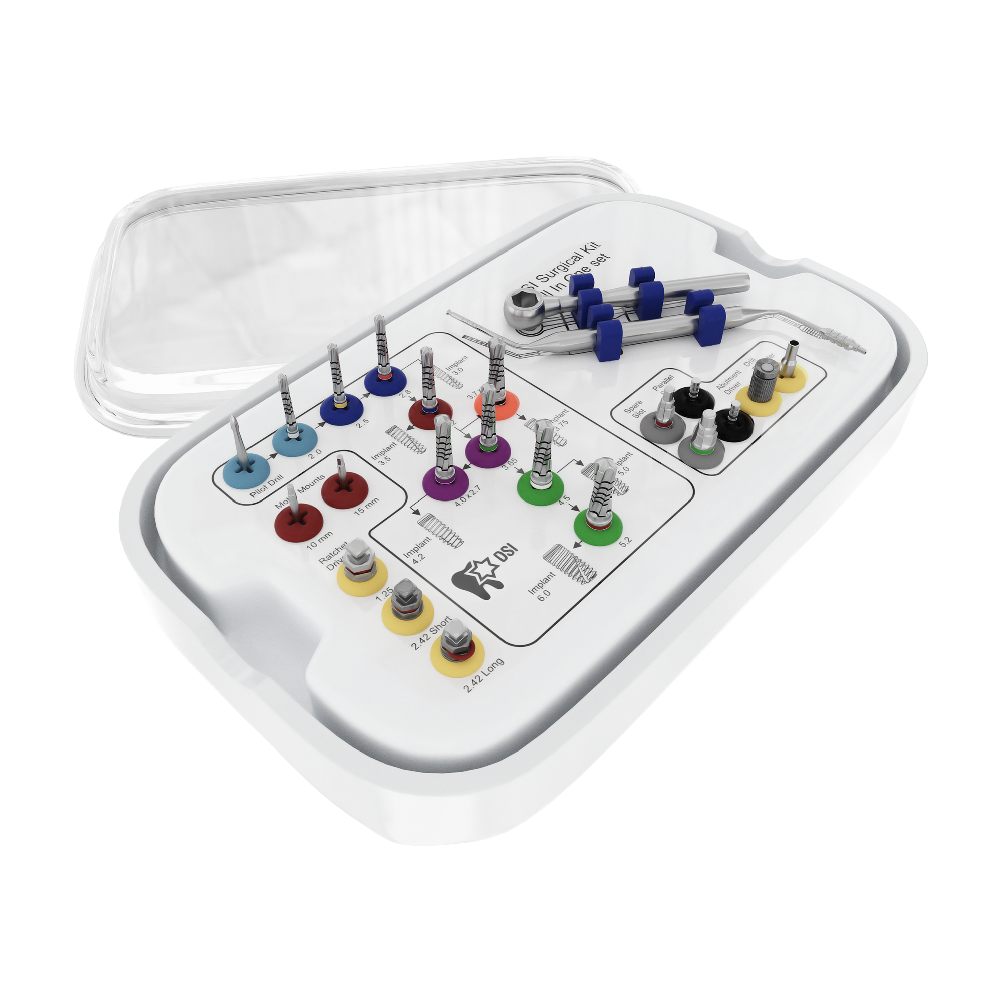 DSI SK004 Premium All-in-one Surgical Kit For Implant Placement