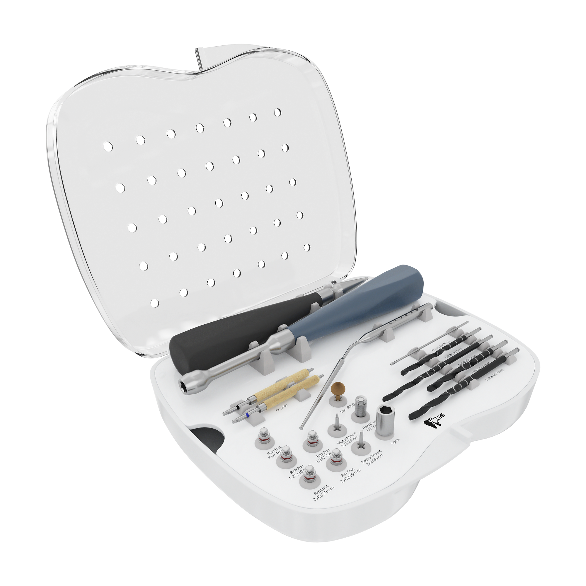 DIP SK007 Zygo Surgical Kit Tools and Drills Zygomatic Implant Installation