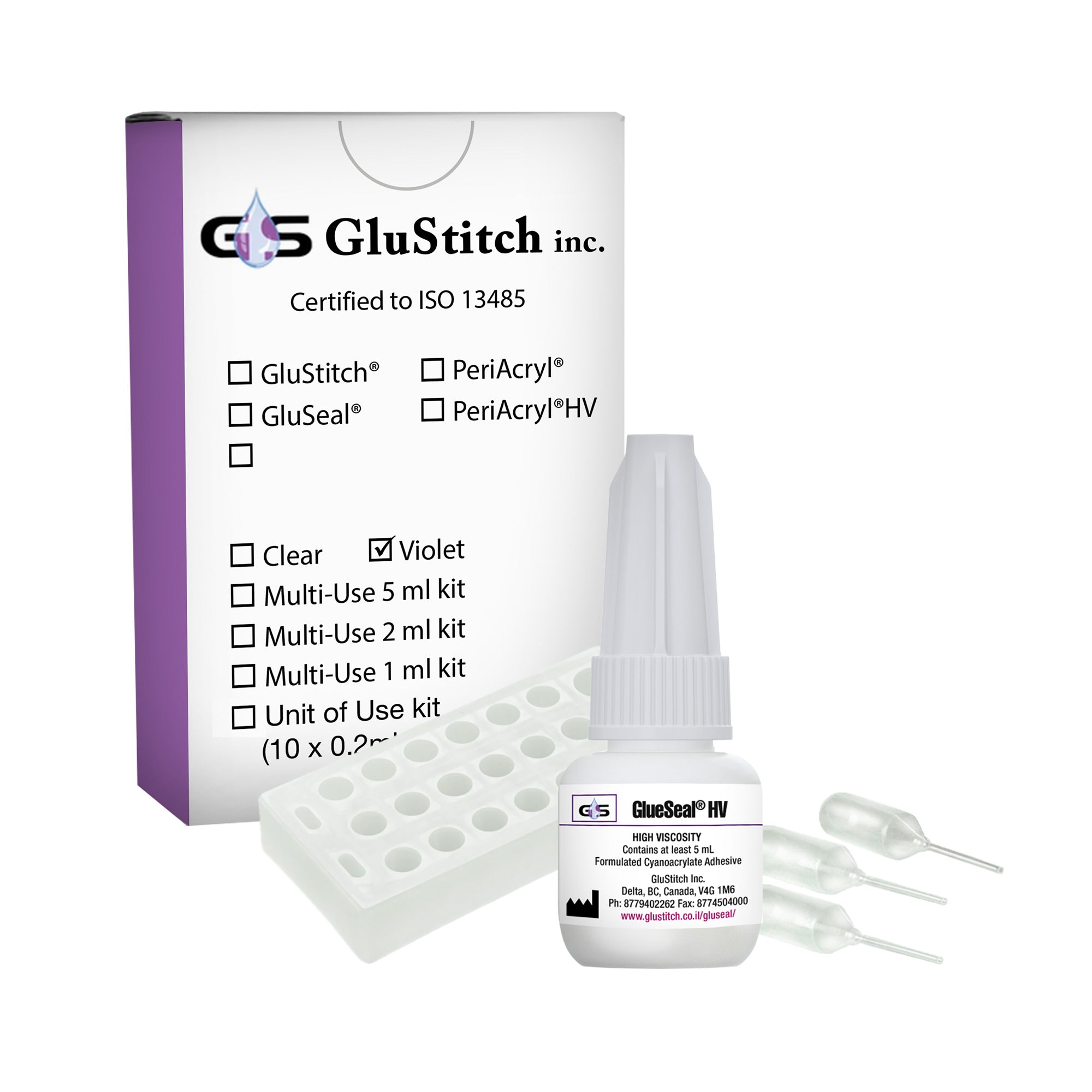 GluSeal HV Liquid Adhesive Bandage For Soft Tissues, Minor Cuts