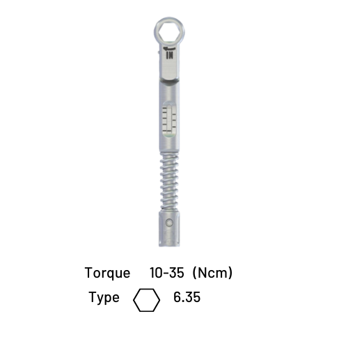 Adjustable Torque Ratchet Wrench Ø 6.35mm Hex