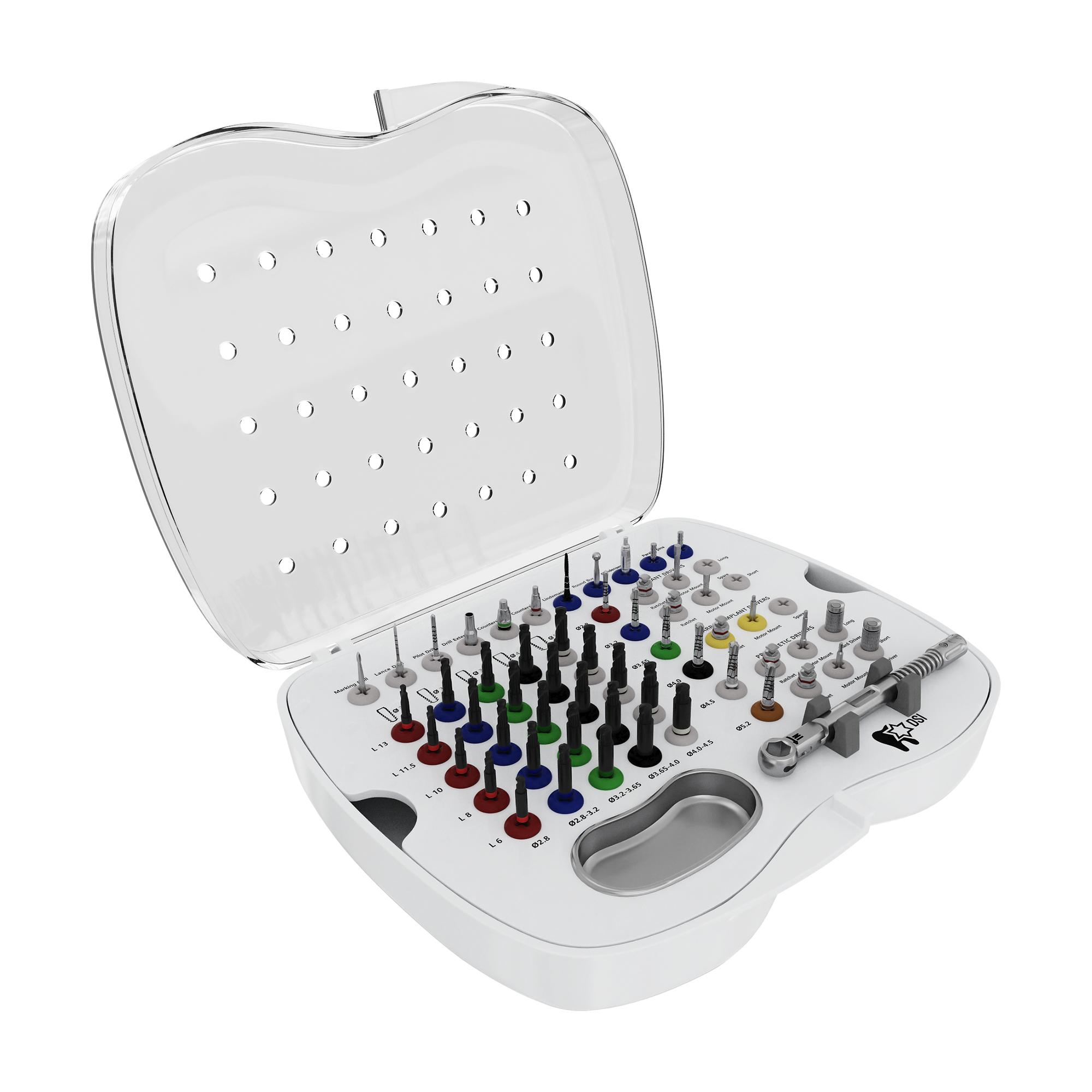 DSI SK006 Professional Surgical Kit For Advanced Implant Maxillo-fascial Treatment