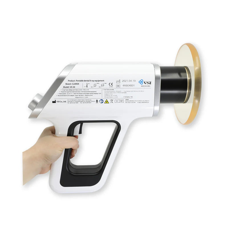 Lead-free portable dental X-ray unit