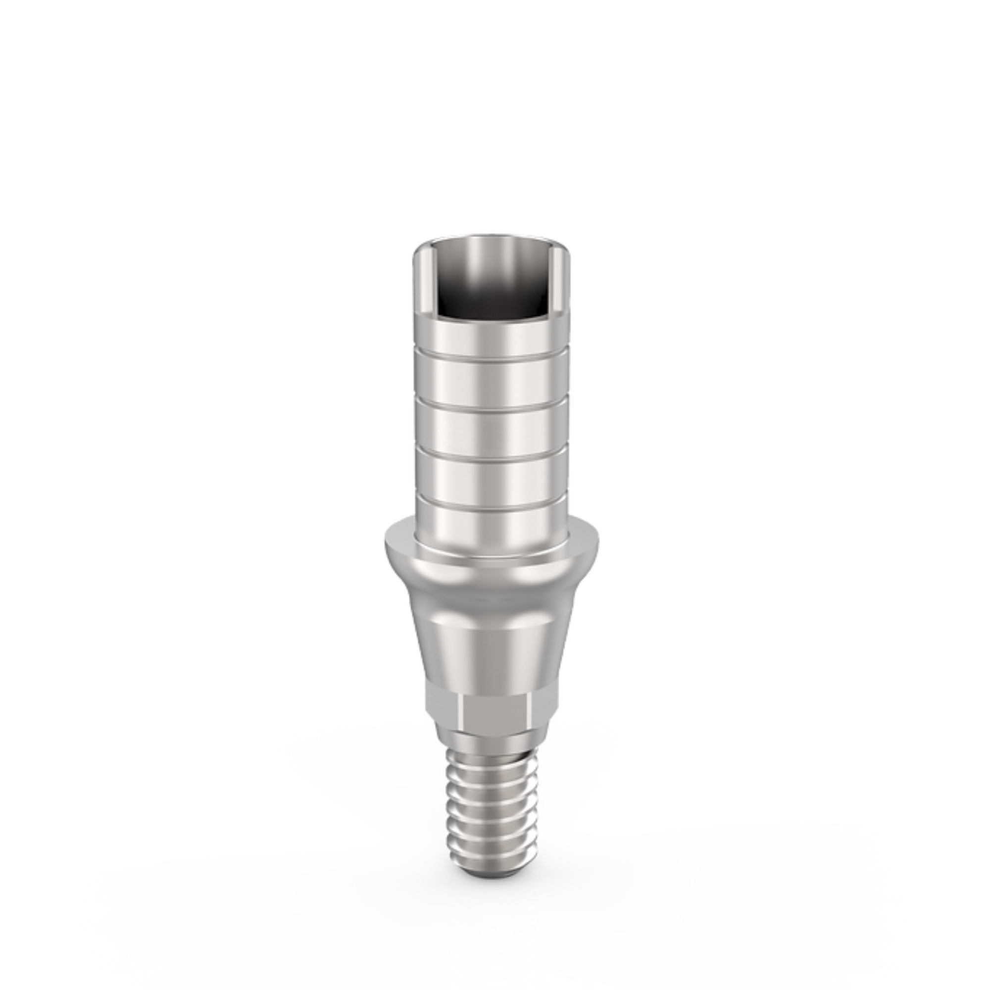 Anti-Rotational Ti-Base Abutment Compatible with MegaGen AnyOne® Cuff Height=3.0mm Post Height=6.0mm