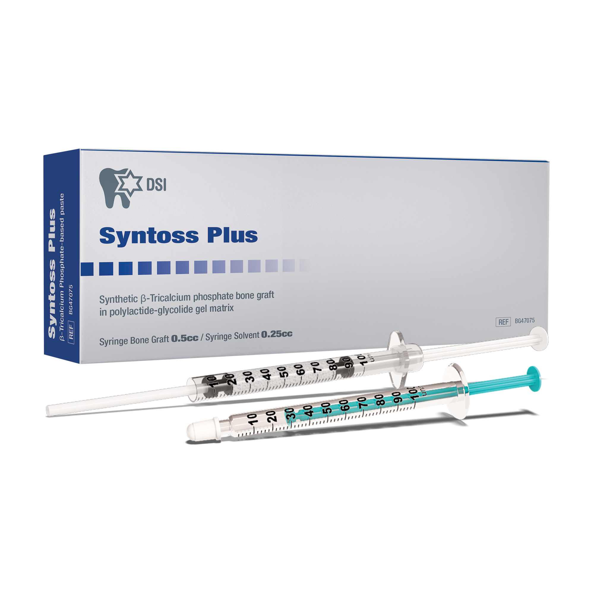 DIP Syntoss Plus Synthetic Bone bTCP Graft in Syringes Alloplast