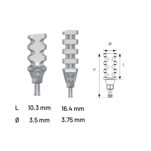 Clip-Transfer Impression Coping for Nobel Active® NP 3.5