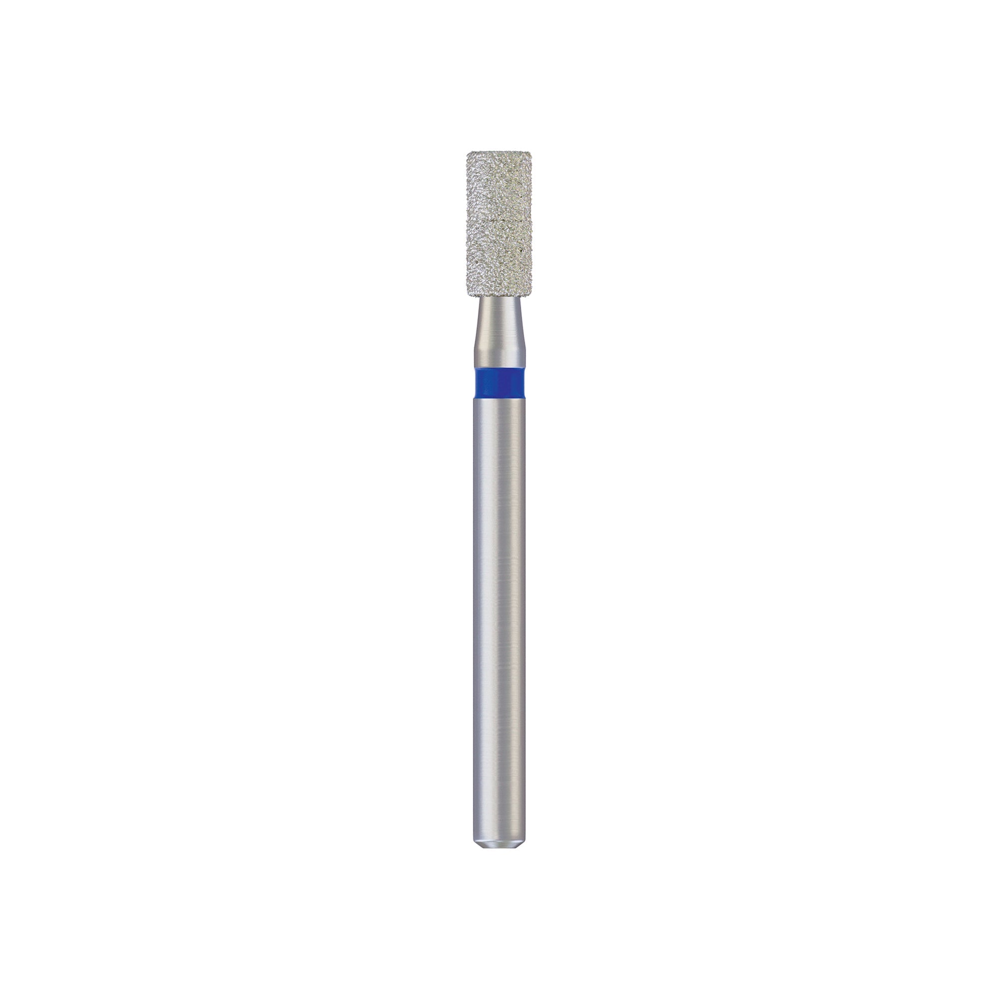 DIP Dental Diamond Burs Сylindrical Blue Medium (ISO-107) 19mm