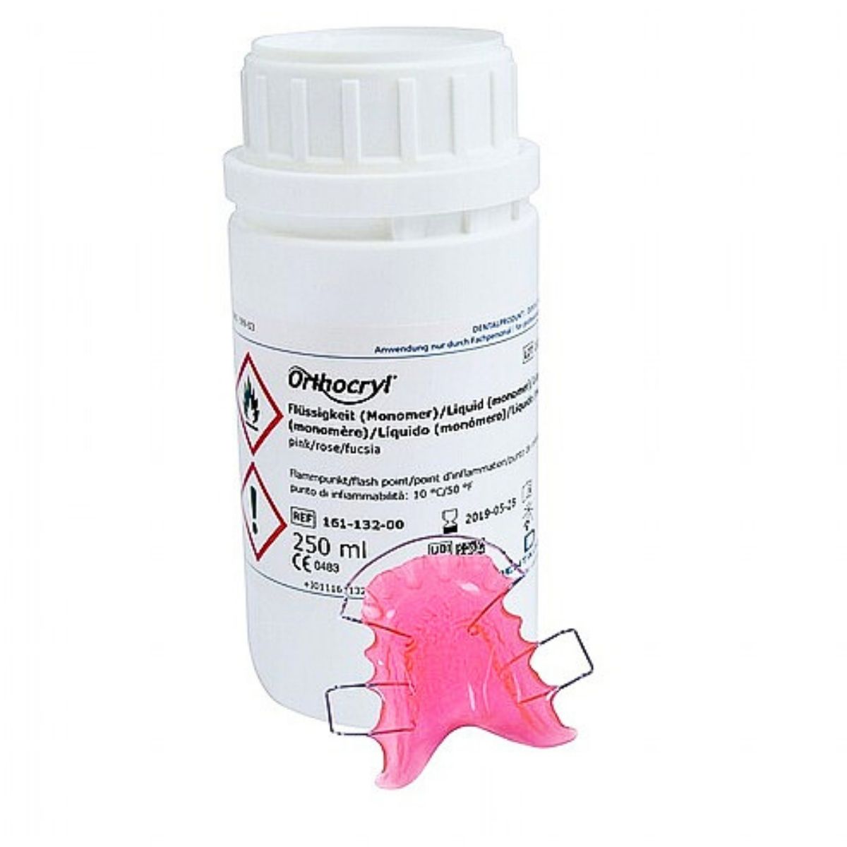 Dentaurum Orthocryl Pink Acrylic Liquid 250ml