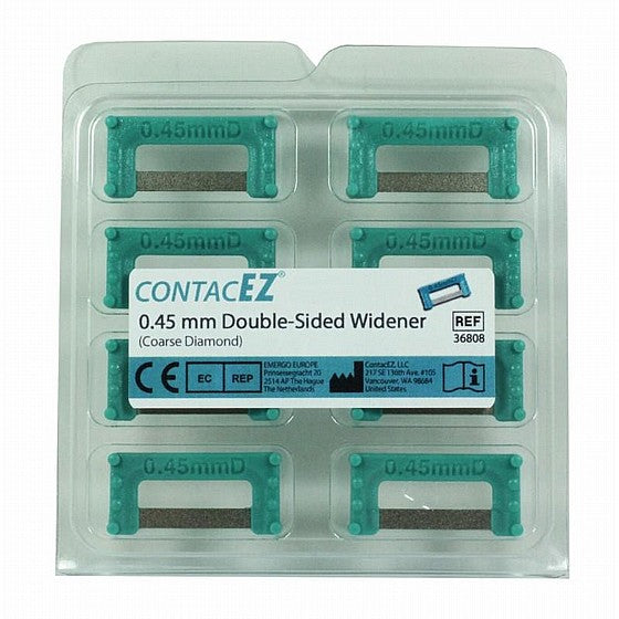 ContacEZ Wideners Turquoise IPR 8/pk