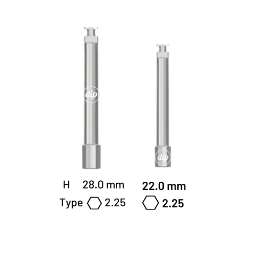 Implant Insertion Tool with Latch Motor Mount for Nobel Active® NP 3.5